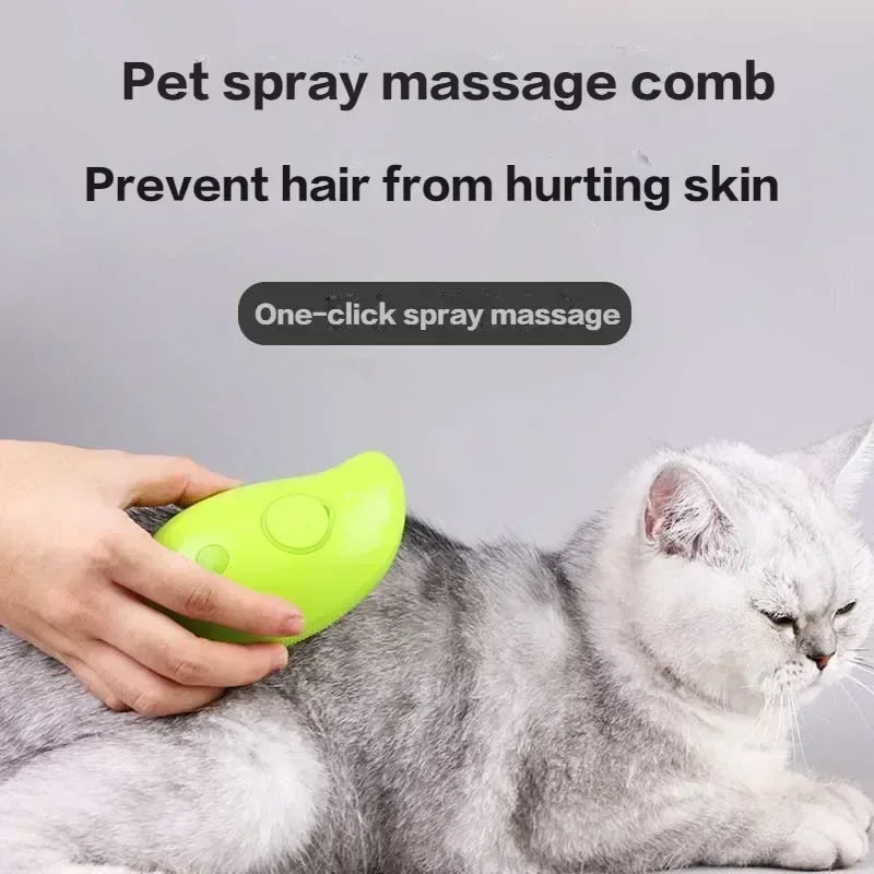 Escova com vapor para pets