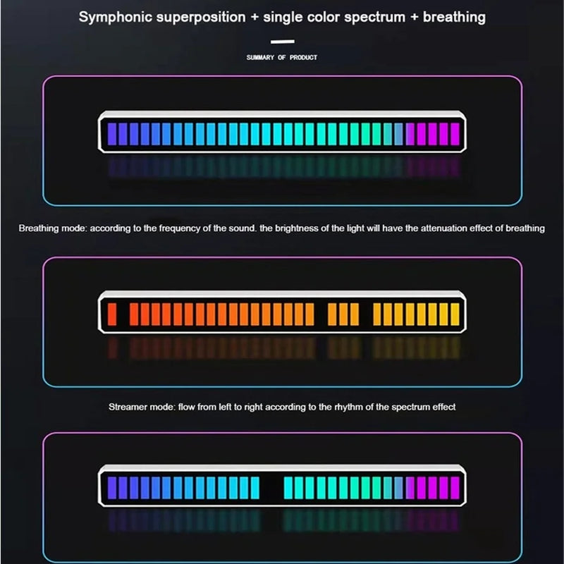 RGB com CONTROLE DE SOM !